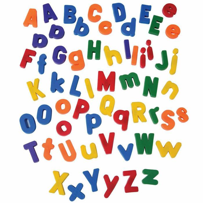 Literacy |   Upper And Lower Case Magnetic Letters