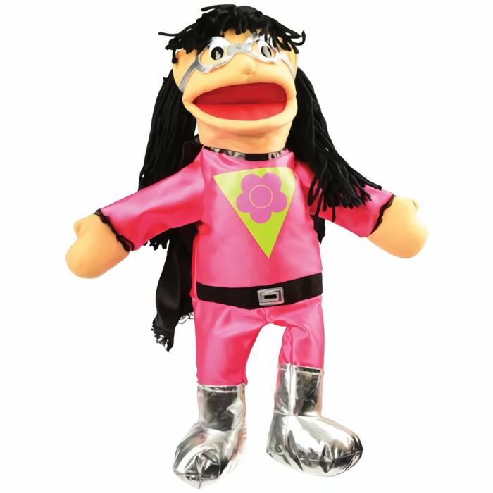 Puppets And Prop Sets |   18 Inch Super Hero Girl Puppet