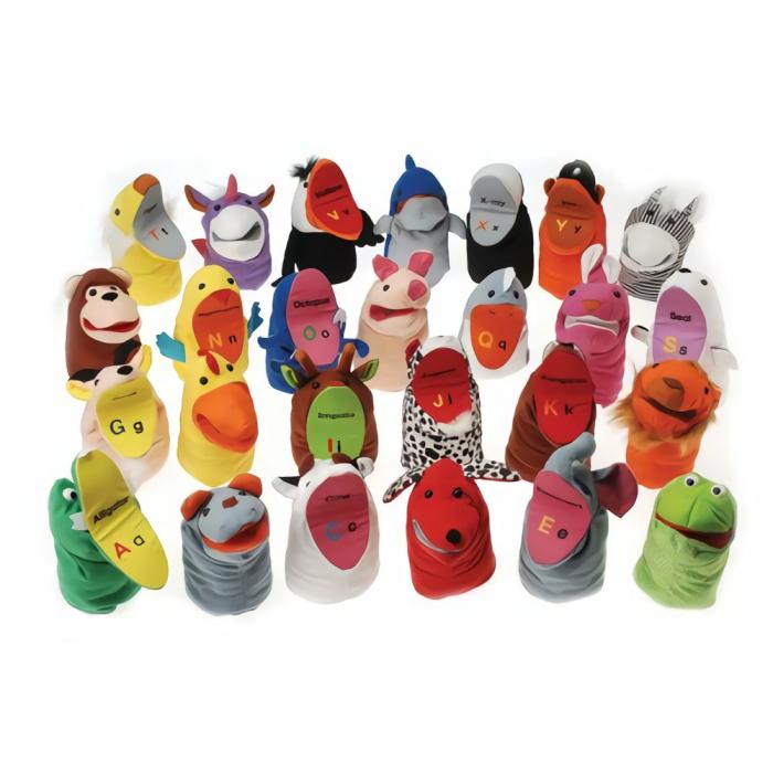 Puppets And Prop Sets |   Abc Hand Puppets