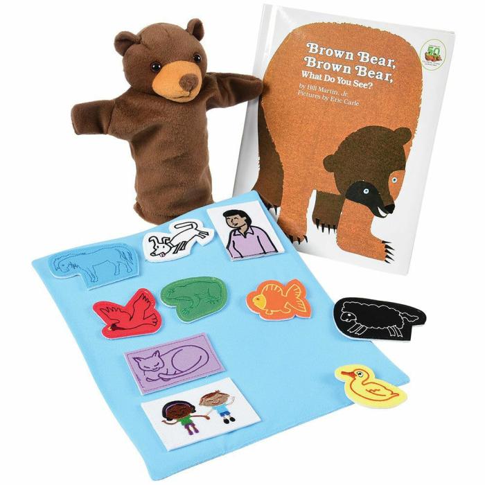 Puppets And Prop Sets |   Brown Bear, Brown Bear Puppet, Props & Book Set*