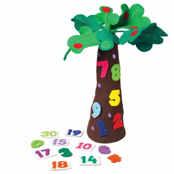 Puppets And Prop Sets |   Chicka Chicka 1-2-3 Tree And Numeral Storytelling Props Set