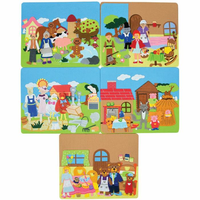 Puppets And Prop Sets |   Classic Stories Flannel Board Set