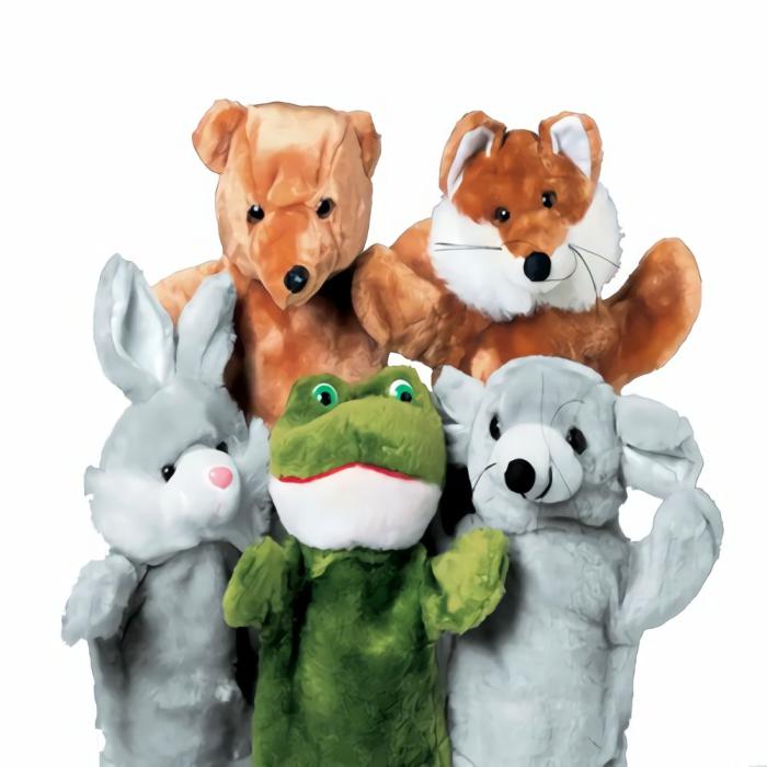 Puppets And Prop Sets |   Forest Friends Plush Puppets