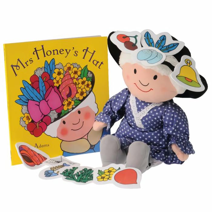 Puppets And Prop Sets |   Mrs. Honey’S Hat Storytelling Set