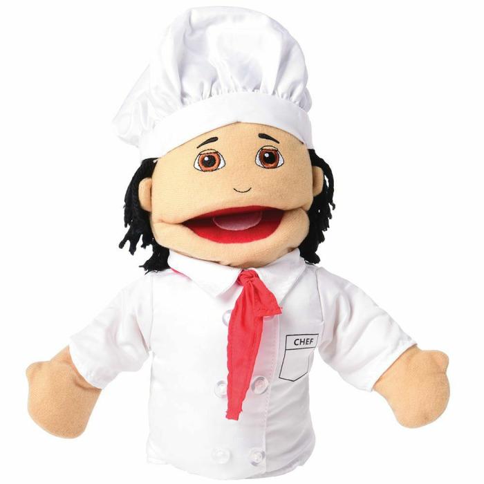 Puppets And Prop Sets |   Multi-Ethnic Career Puppet – Chef