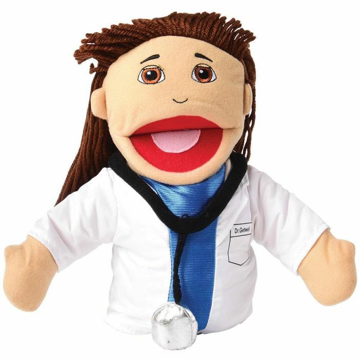 Puppets And Prop Sets |   Multi-Ethnic Career Puppet – Doctor