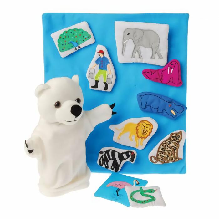 Puppets And Prop Sets |   Polar Bear….What Do You Hear? Puppet & Props*