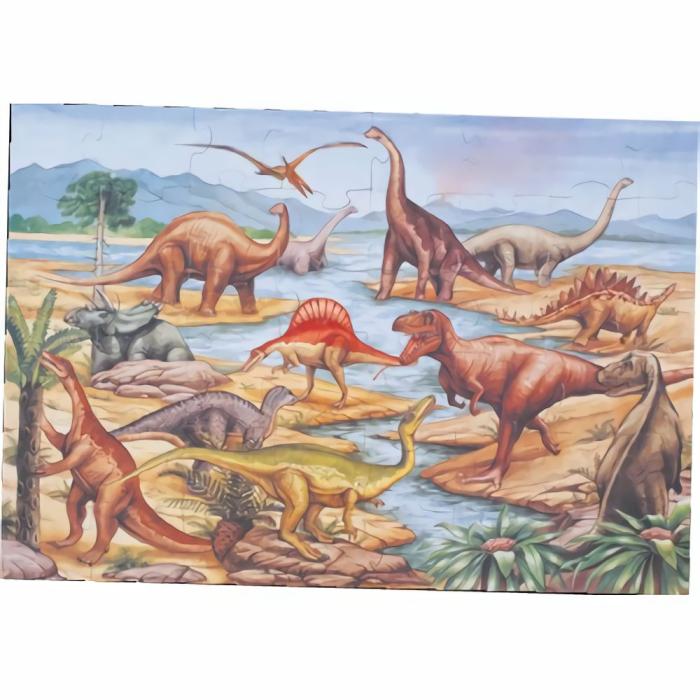 Puzzles |   Dinosaurs Floor Puzzle – 48 Pc