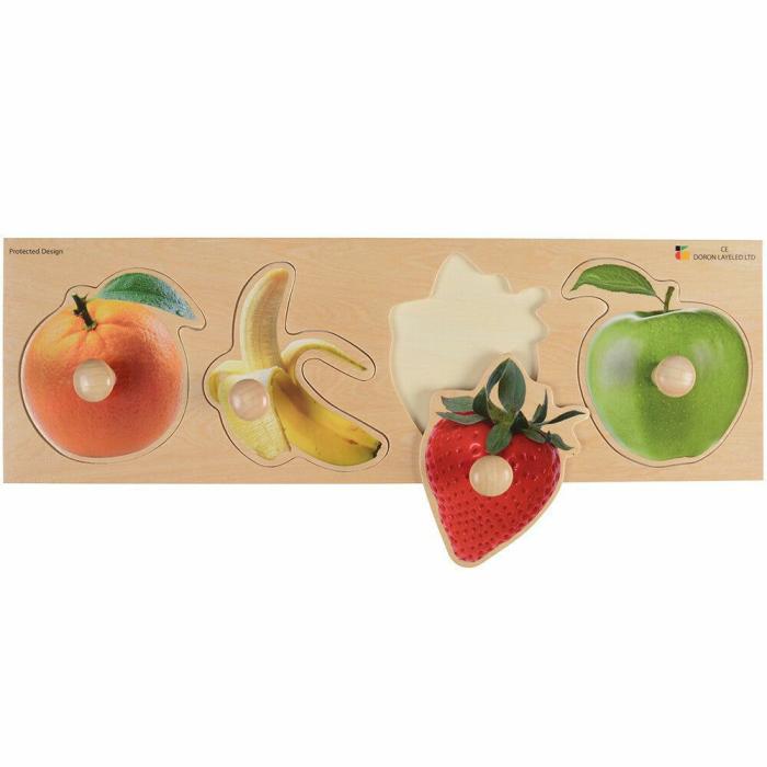 Puzzles |   Extra Wide Knobbed Puzzle – Fruit