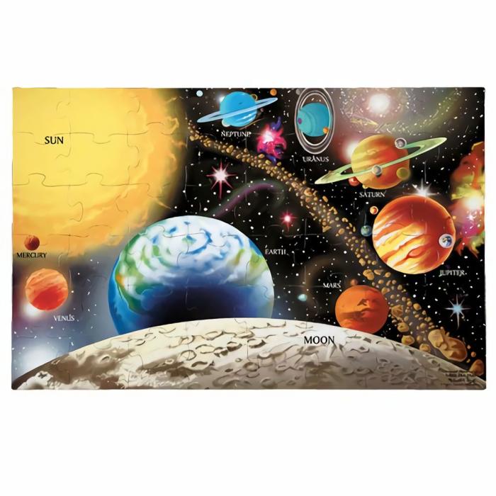 Puzzles |   Solar System Floor Puzzle – 48 Pc