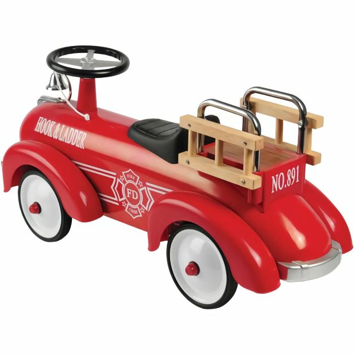 Ride-Ons |   Hook & Ladder Steel Firetruck