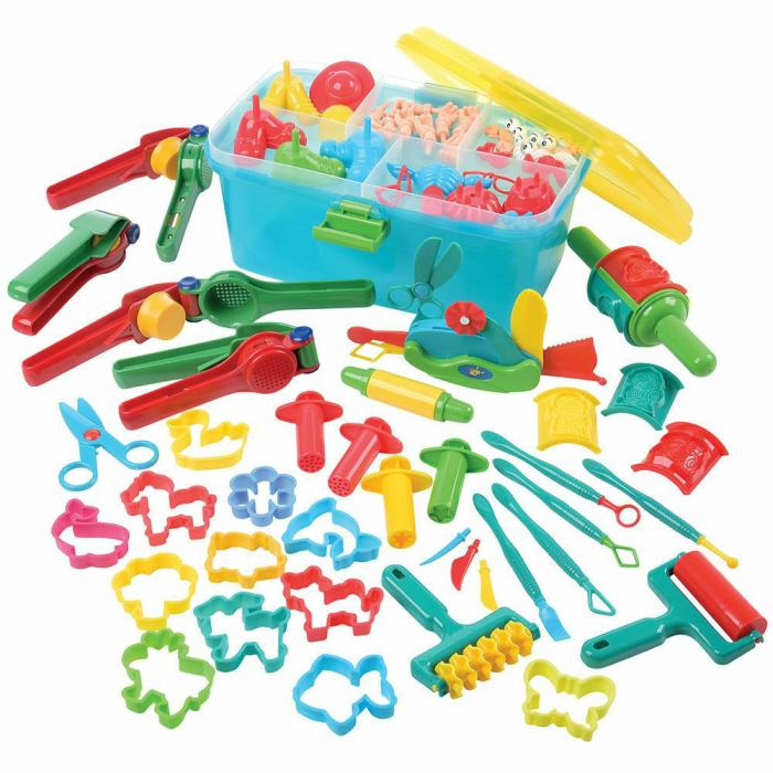 Sensory And Water Accessories |   Classroom Clay Works Tool Set