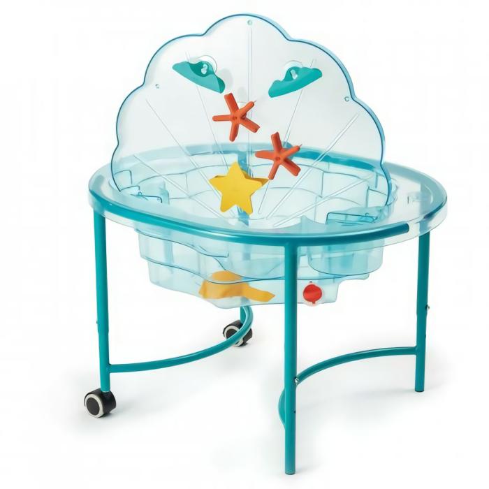 Sensory And Water Accessories |   Sand And Water Clam-Shaped Sensory Table