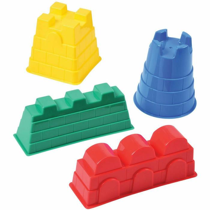 Sensory And Water Accessories |   Sand Castle Molds