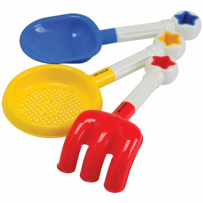 Sensory And Water Accessories |   Sand Tools Set Of 3