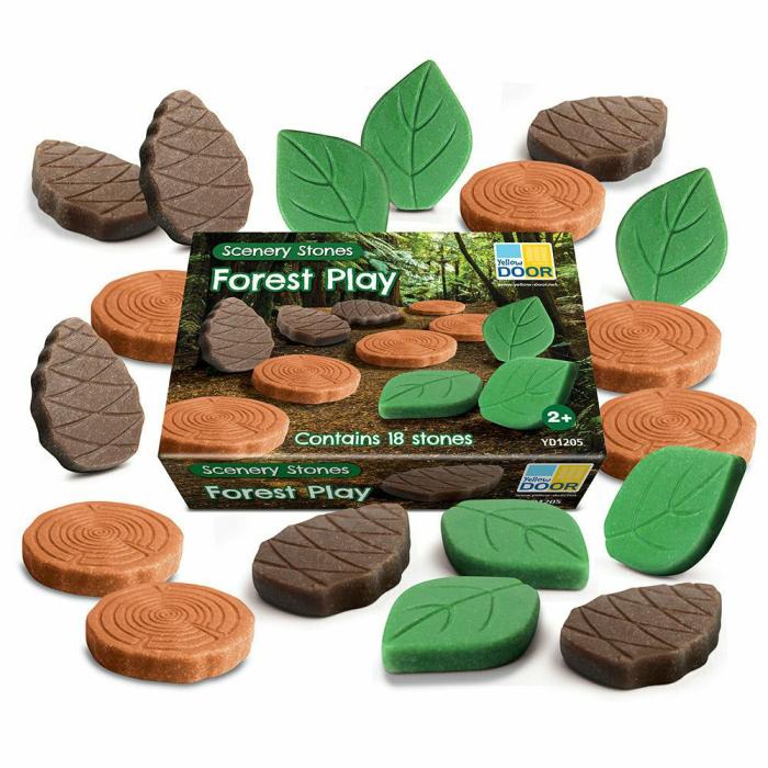 Sensory And Water Accessories |   Sensory Stones – Forest Play Themed