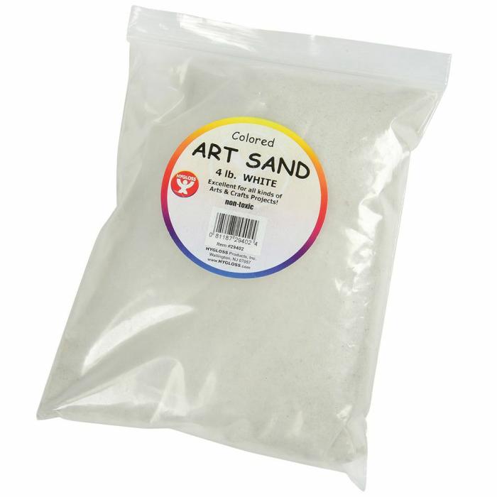 Sensory And Water Accessories |   Single White Sand 4 Lb. Bag