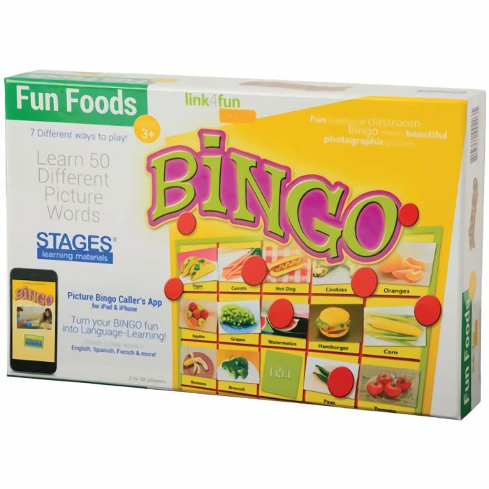 Shapes And Colors |   Real-Life Picture Bingo – Fun Food