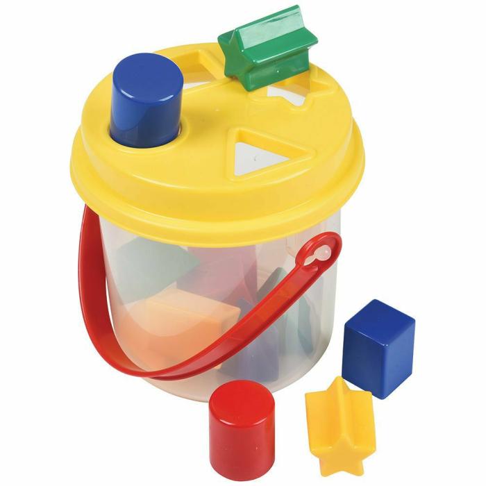 Shapes And Colors |   Shape Sorter Bucket