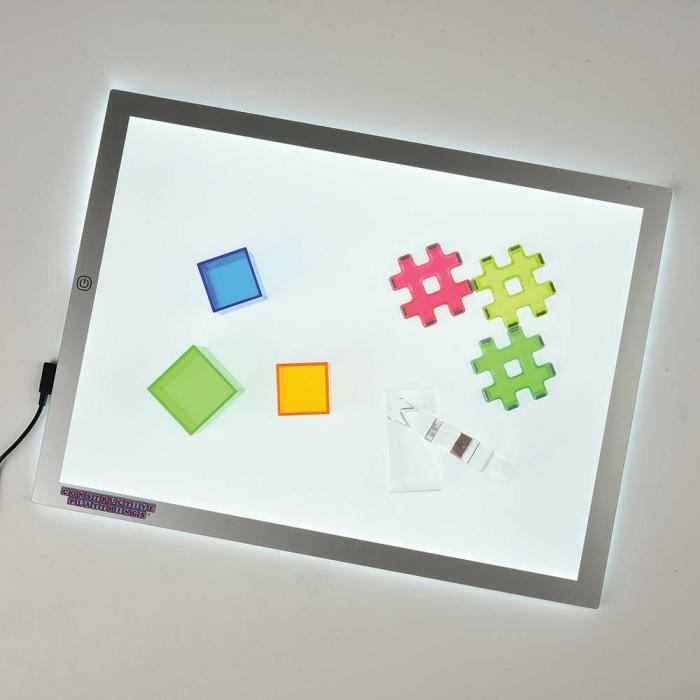 Shapes And Colors |   Ultra Bright Led 3 Setting Light Panel