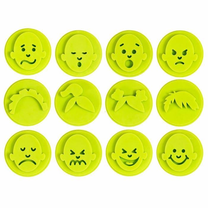 Social & Emotional |   Easy Grip Stampers With Emotional Facial Expressions