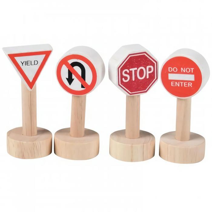 Vehicles |   Set Of Traffic Signs & Lights 14 Pcs