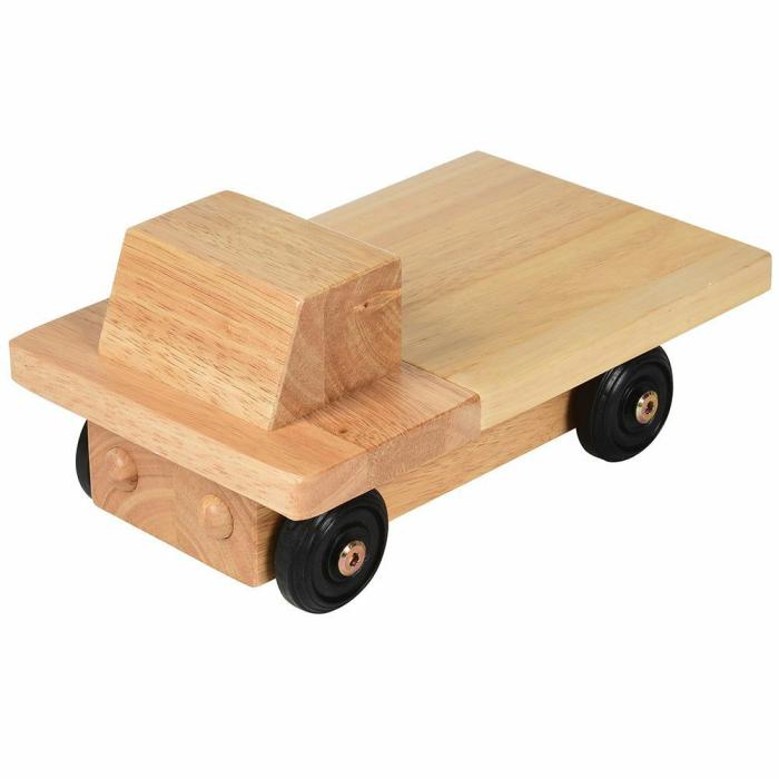 Vehicles |   Solid Hardwood Flatbed Truck