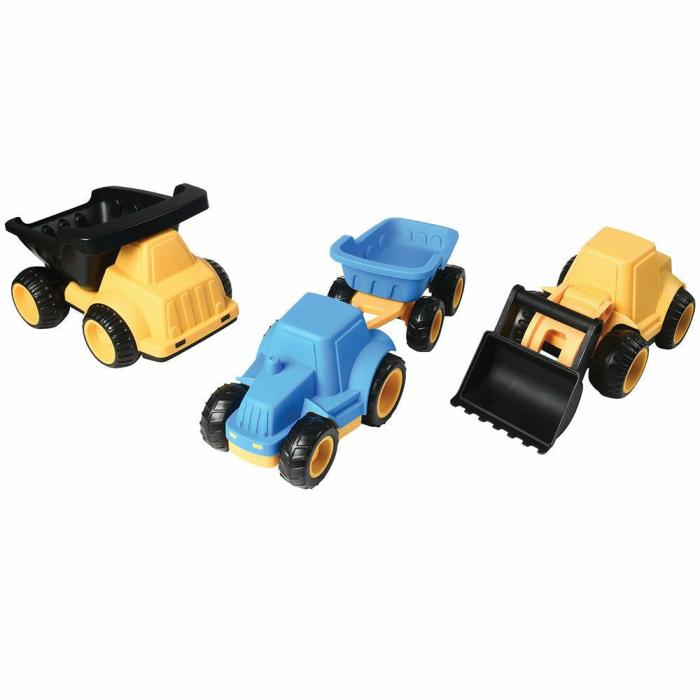 Vehicles |   Tough Trucks / Set Of 3