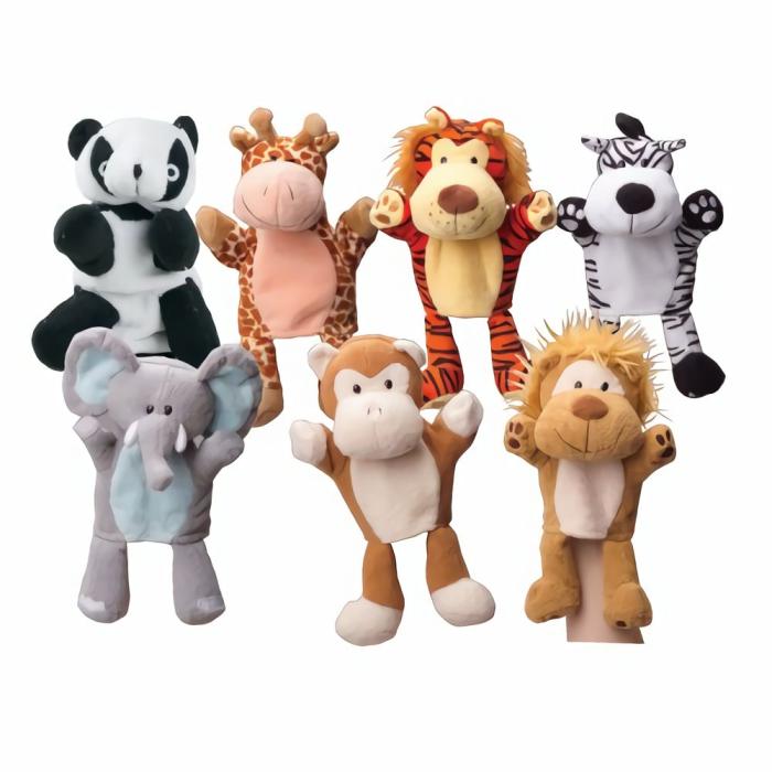 Puppets And Prop Sets |   Jungle Animal Puppets