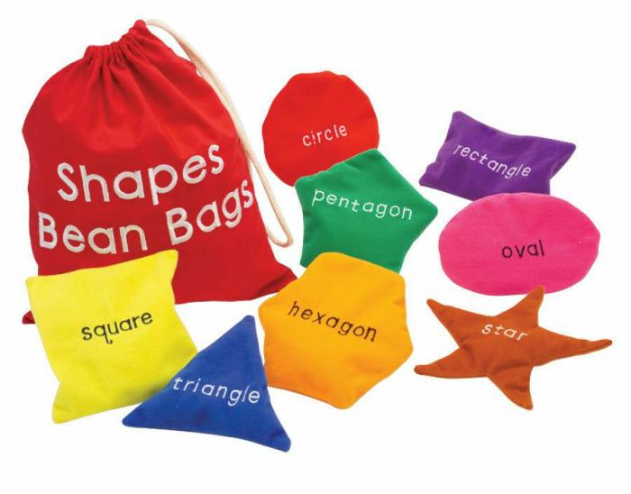 Shapes And Colors |   Shapes Bean Bags – 8 Pieces