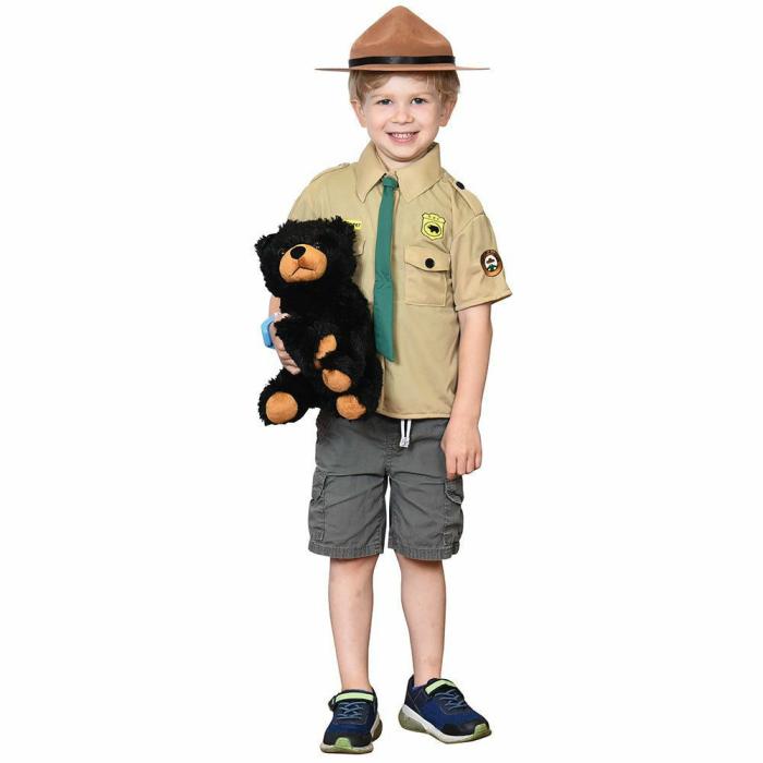 Dress-Up And Role-Play |   Park Ranger Costume With Bear