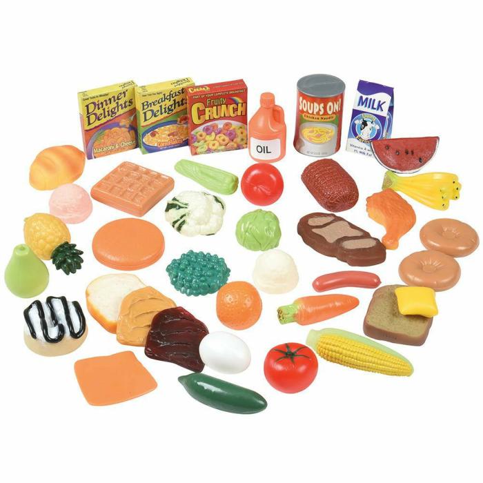 Kitchen And Home Play |   Mini Play Food Set