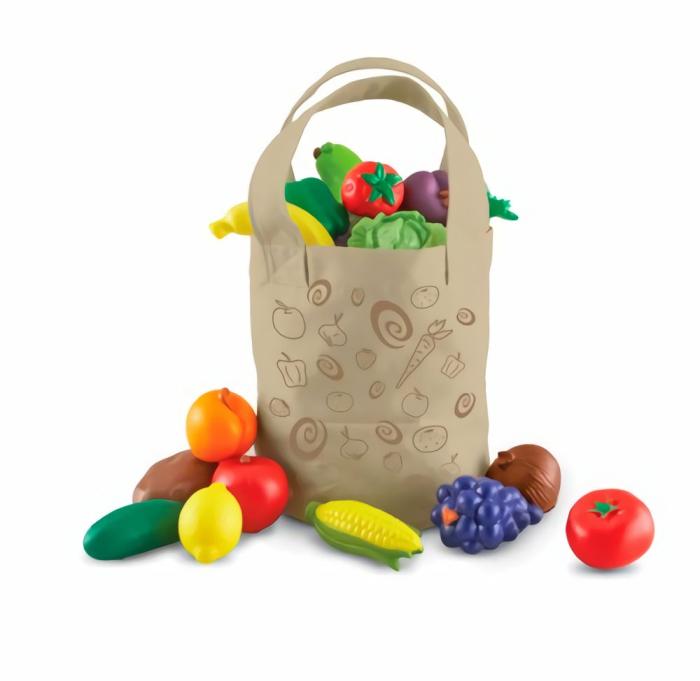 Market Play |   Fresh Picked Fruit & Veggie Tote