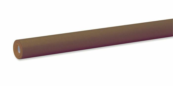 Art |   Bulletin Board Art Paper Roll, Brown – 48" X 50′