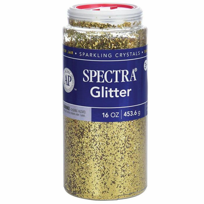 Art |   Glitter 1 Pound Jar – Gold