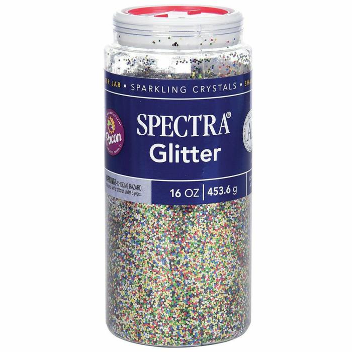 Art |   Glitter 1 Pound Jar – Multi Colored