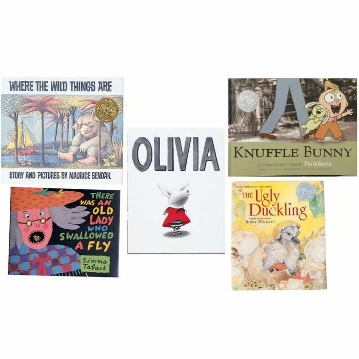 Literacy |   Caldecott Medal Books Set 1 Of 5 Titles