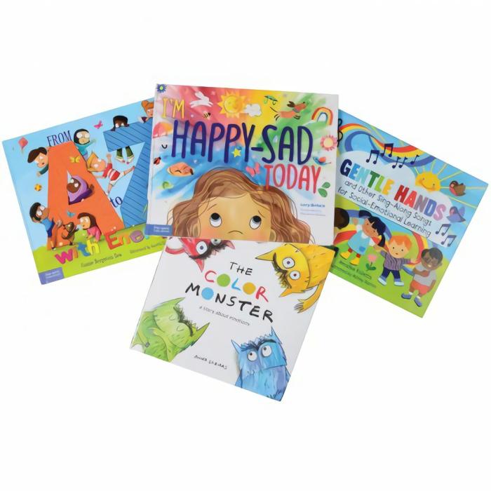 Literacy |   Social Emotional Hardcover Books (Set Of 4)